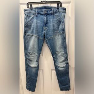 G-Star Raw Men's Faded Blue Slim Jeans